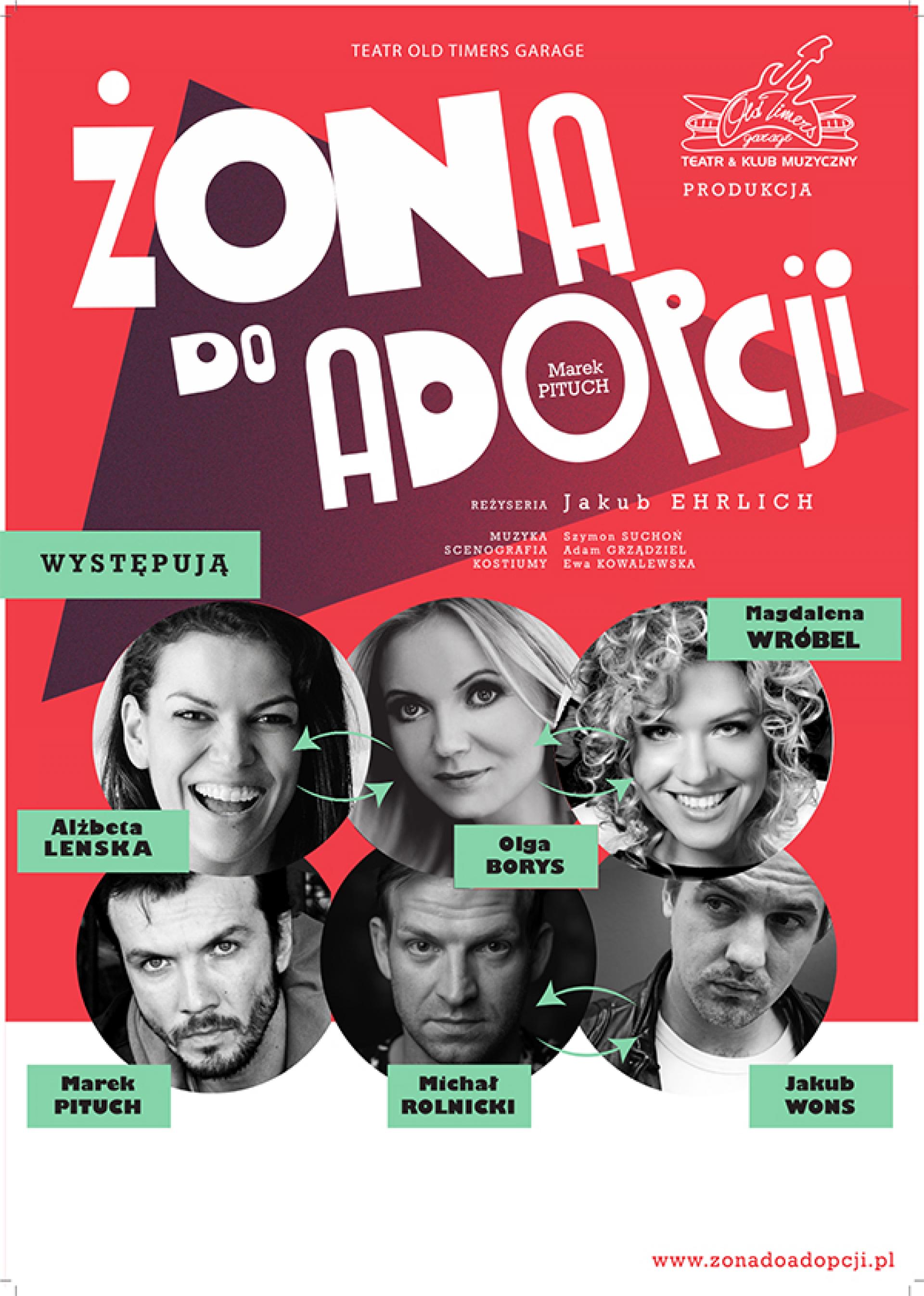 "ŻONA DO ADOPCJI" spektakl komediowy - 20.05.2023 r.